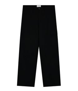 Olaf_Hussein_Relaxed_cargo_pant_Zwart