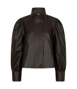 Dante_6_Kyrilo_cropped_leather_jacket_Bruin_donker