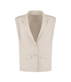 Amaya_Amsterdam_Silke_Gilet_Off_White