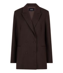 Ibana_Joana_blazer_Bruin_donker_5