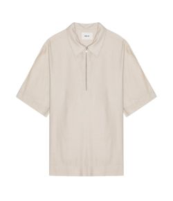NN07__Bruno_Linen_blend_Polo_Ecru