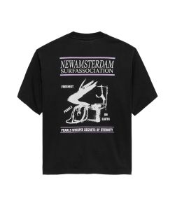 New_Amsterdam_Surf_Association_Jewellery_T_Shirt_Zwart