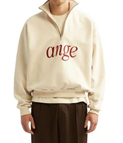 Ange_Projects_Zipped_Roll_neck_sweater_Zand