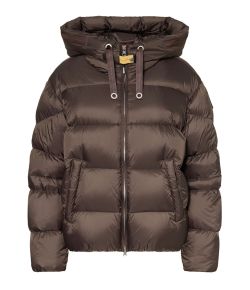 Parajumpers_Dames_Tilly_Donsjack_capuchon_Bruin_donker