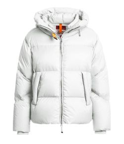Parajumpers_Dames_Vania_Kort_donsjack_capuchon_Wit