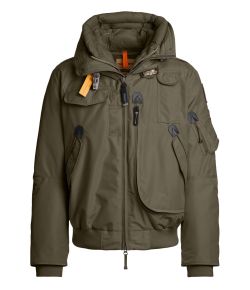 Parajumpers_Heren_Gobi_man_hooded_down_bomber_Groen_grijs
