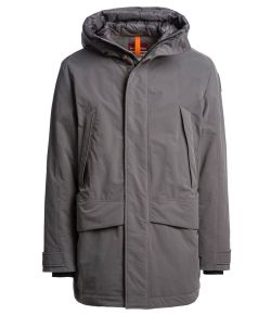 Parajumpers_Heren_Efrem_Lang_Jack_capuchon_Grijs_donker
