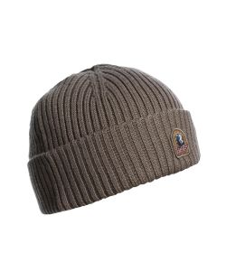 Parajumpers_Heren_Muts_PJS_logo___Rib_hat__Groen_grijs