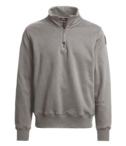 Parajumpers_Heren_Broad_peak_zip_sweater_Grijs_m_lee