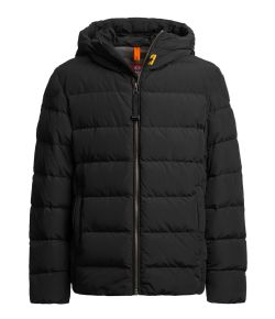 Parajumpers_Jongens_Cassian_Donsjack_capuchon_Zwart
