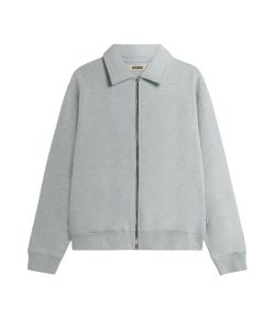 Woodbird_WBTom_Full_Zip_Polo__Grijs_licht_1