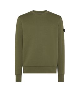 Peuterey_heren_Saidor_B_sweater_peuterey_patch_Groen_1