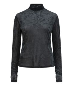Dante_6_Olya_velvet_layering_mesh_top_Groen_Donker_
