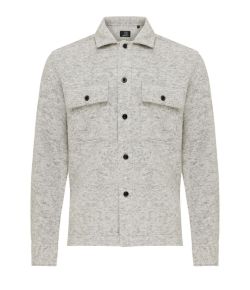 Genti_Eagle_relaxed_fit_overshirt_Grijs_mix_3