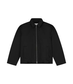 Olaf_Hussein_Medium_padded_jacket_Zwart