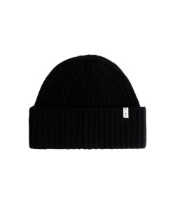 Olaf_Hussein_Wool_Beanie_Zwart