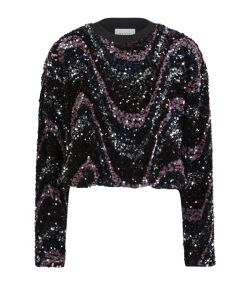Dante_6_Lizy_sequins_top_Rood_mix