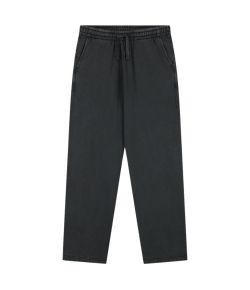 Olaf_Hussein_Sweat_Pant_Washed_Signature_Straight_Leg_Rood_bordeaux