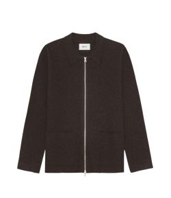 NN07_Jonas_Full_Zip_6398_Bruin_donker
