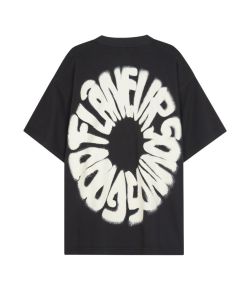 Flaneur_T_shirt_Sounds_Good_Zwart_mix