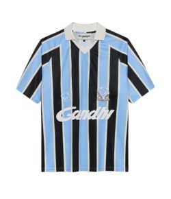 Hopeium_Football_raglan_tee_Blauw_mix