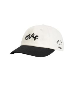Olaf_Hussein_Varsity_cap_Zwart_wit