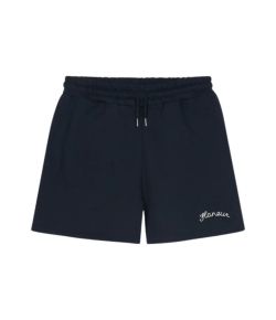 Flaneur_Signature_shorts_Blauw_donker