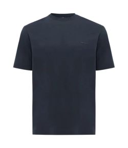 Genti_T_shirt_SS_Jersey_Blauw_donker