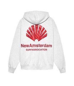 New_Amsterdam_Surf_Association_Logo_hoodie_Grijs_m_lee