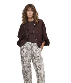 Dante_6_Mindy_sheer_cropped_jacket__Bruin_donker_5