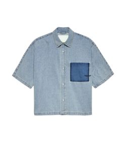 New_Amsterdam_Surf_Association_Lyocell_short_sleeves__Blauw_licht