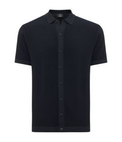 Genti_Shirt_8_button_ss_Blauw_donker_3