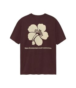 New_Amsterdam_Surf_Association_Hibiscus_tee_Bruin