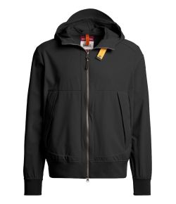 Parajumpers_Heren_Abner_jas_shoftshell_Zwart