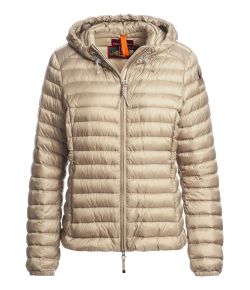 Parajumpers_Dames_Genie_donsjack_capuchon_Beige