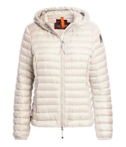 Parajumpers_Dames_Genie_donsjack_capuchon_Off_White