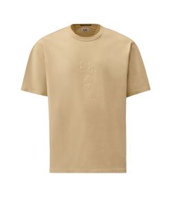 C__P__Company_T_shirt_Mercerized_jersey_30_2_twisted__Beige_4