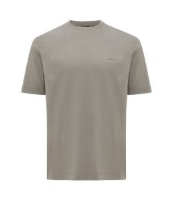 Genti_T_shirt_SS_Jersey_Bruin_donker