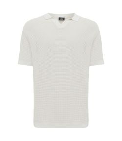 Genti_Polo_no_buttons_SS__Creme