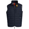 Parajumpers Heren Perfect man bodywamer puffer Blauw donker