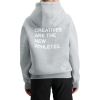 The New Originals Creatives Are the New Athletes Hoodie Grey Grijs mêlee