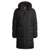 Parajumpers Heren Long bear man hooded down coat  Zwart