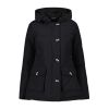 Airforce 4 Pocket Parka  Zwart