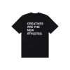 The New Originals Creatives Are the New Athletes Tee Black Zwart