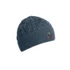 Parajumpers Heren Muts PJS logo - Aran hat  Blauw staal