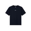 Olaf Hussein ØLÅF block tee Blauw donker