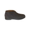 Llaud heren loafers suede half hoog  Bruin donker