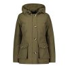 Airforce 4 Pocket Parka  Groen army