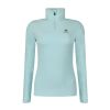 Airforce Basic Zip Pully Blauw pastel