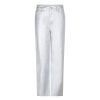 Dante 6 Axelle Straight Crop Jeans Zilver